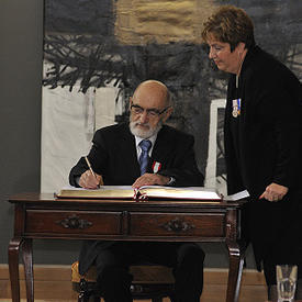 Governor General invested 20 recipients into the Order of Canada at the Citadelle of Québec