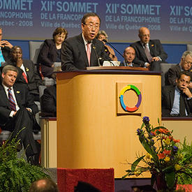 Opening Ceremony of the la Francophonie Summit