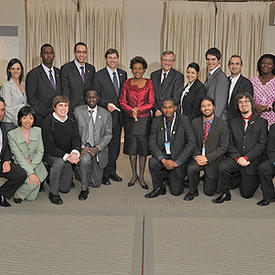 Présentation officielle de l'Appel des jeunes de la Francophonie et des Prix RFI-Reporters sans frontières-OIF 2008