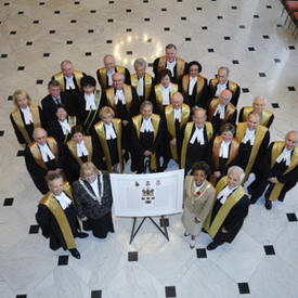 Official Presentation of the new Armorial Bearings for the Federal Court