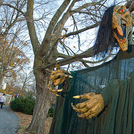 Sinister Circus on Halloween Night at Rideau Hall