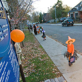 Sinister Circus on Halloween Night at Rideau Hall