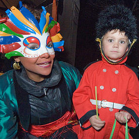 Un Cirque sinistre le soir de l'Halloween à Rideau Hall