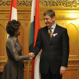 Rencontre avec le premier ministre de la République de Hongrie