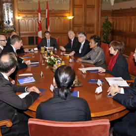 Meeting with the Prime Minister of the Republic of Hungary