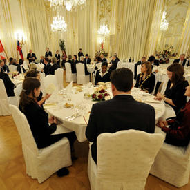 State dinner hosted by the President of the Slovak Republic