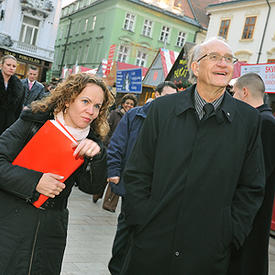 Tour of Historical Center and Visit to City Hall in Bratislava