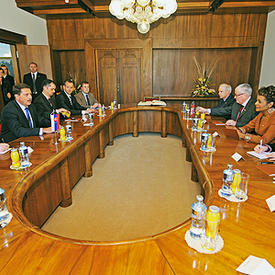 Meeting with President of the National Council of the Slovak Republic