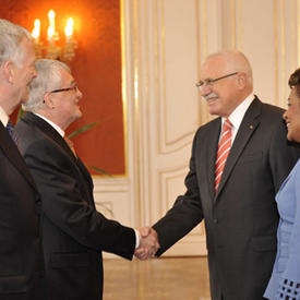 Meeting with the President of the Czech Republic