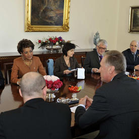 Rencontre avec le premier ministre de la République tchèque