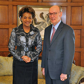 Meeting with the Special Representative of the Secretary General of the United Nations in Haiti