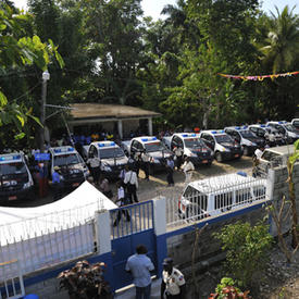 Inauguration du commissariat de police du Département du Sud, Les Cayes