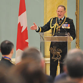 Cérémonie d'investiture de l'Ordre du mérite militaire