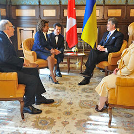 UKRAINE - Rencontre avec le président d’Ukraine