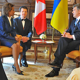 UKRAINE - Rencontre avec le président d’Ukraine