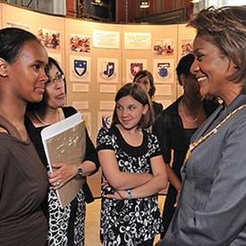 Heraldry enthusiasts of all ages meet at Rideau Hall