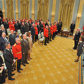 Cérémonie d’investiture de l’Ordre du mérite des corps policiers