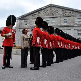 Revue annuelle de la Garde à Rideau Hall