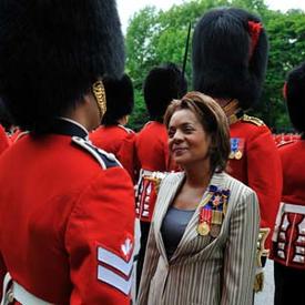 Revue annuelle de la Garde à Rideau Hall