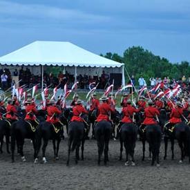 Cérémonies du crépuscule canadien de la Gendarmerie royale du Canada