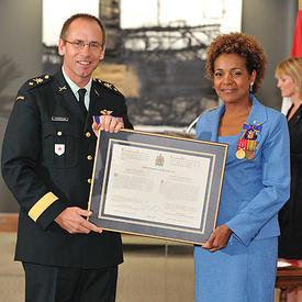 Meeting with the Armed Forces Council at the Citadelle of Québec