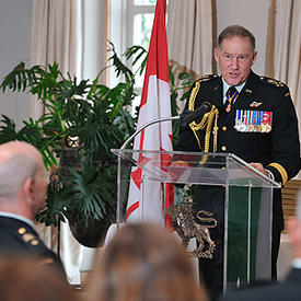 Meeting with the Armed Forces Council at the Citadelle of Québec