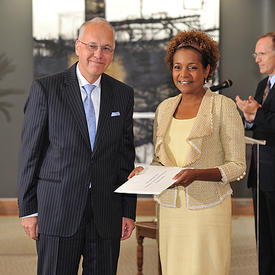 Presentation of Credentials at the Citadelle of Québec