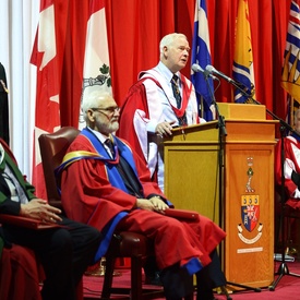 Doctorat honorifique - Collège militaire royal du Canada