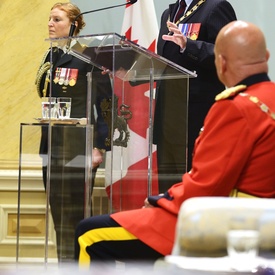 Cérémonie d'investiture de l'Ordre du mérite des corps policiers