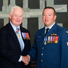 Honours Ceremonies at the Citadelle of Québec