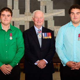 Honours Ceremonies at the Citadelle of Québec