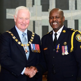 Honours Ceremonies at the Citadelle of Québec