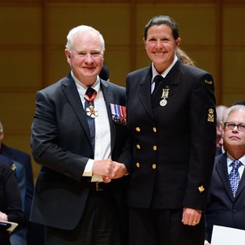 Presentation of Honours in Vancouver