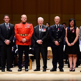 Presentation of Honours in Vancouver