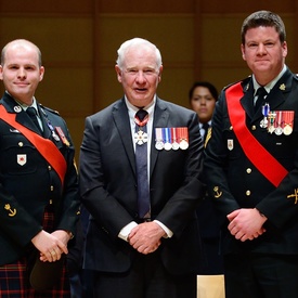 Presentation of Honours in Vancouver