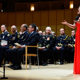 Presentation of Honours in Vancouver