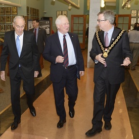 Presentation of the Key to the City to the Chief Justice of Canada