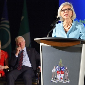 Presentation of the Key to the City to the Chief Justice of Canada