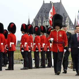 Visite d'État - Président du Mexique - Cérémonie d'accueil officielle