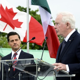 Visite d'État - Président du Mexique - Cérémonie d'accueil officielle