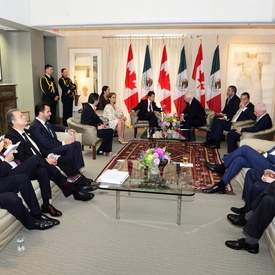 Visite d'État - Président du Mexique - Cérémonie d'accueil officielle