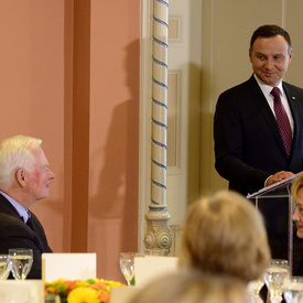 Rencontre avec le président de la Pologne