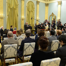 Cérémonie d'assermentation