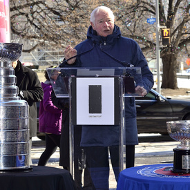 Groundbreaking of the Lord Stanley Monument