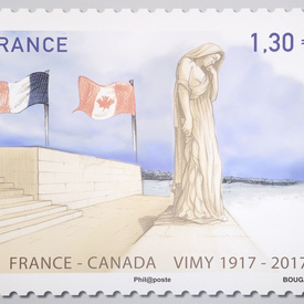 Dévoilement de timbres commémoratifs pour Vimy