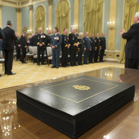 Cérémonie de remise des parchemins