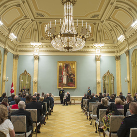 Cérémonie de remise des parchemins