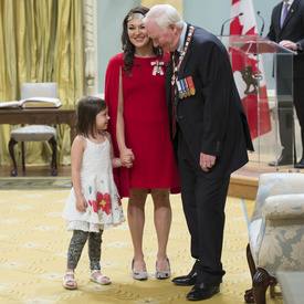 Cérémonie d'investiture de l'Ordre du Canada