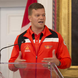 Meeting with Team Canada Invictus Games Competitors