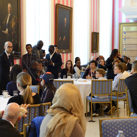 Cérémonie de citoyenneté à Rideau Hall